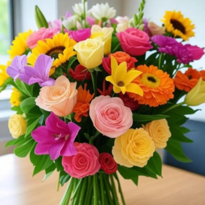 Referenciaképek valódi megrendelések virágkompozícióiról és elégedett ügyfelekről